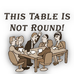 This table is not round!